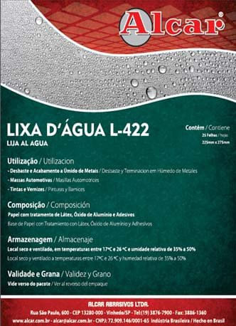 LIXA-D-AGUA-ALCAR-L-422-GRAO-100-225X275MM