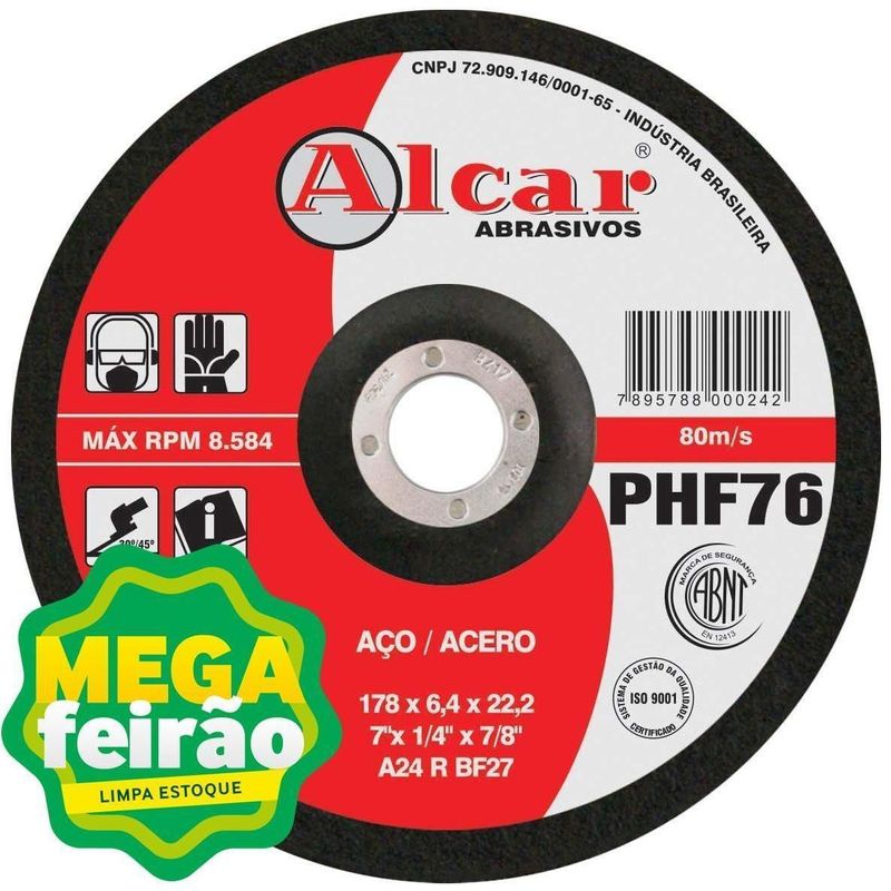 Disco-de-Desbaste-Alcar-228x6-4x22-2mm-PHF-96