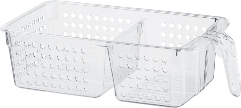 Organizador-Acrilico-Multiuso-2-Divisorias-Ordene-com-Cabo-Cristal-Transparente