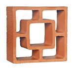 ELEMENTO-VAZADO-COBOGO-BRUTO-CERAMICA-MARTINS-18X7X18CM-RUSTICO-5-FUROS-RETO-QUADRADO-VERMELHO