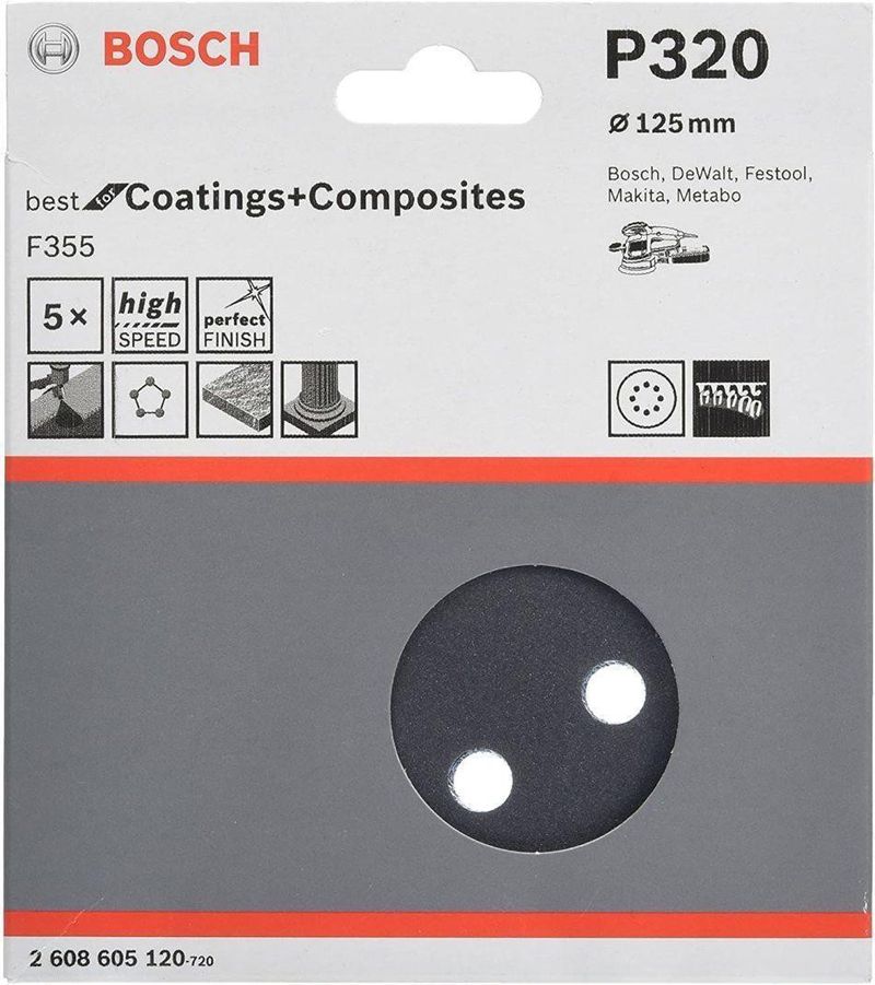 Disco-de-Lixa-Para-Concreto-Roto-Orbital-Grao-320-Bosch-125mm-Pacote-com-5-unidades