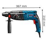 MARTELETE-PERFURADOR-BOSCH-GBH-2-24-D-820W-220-VOLTS-COM-5-BROCAS-E-MALETA