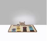 TAPETE-PVC-NEOLAR-CAPACHO-PATINHAS-BEGE-40X60CM