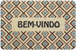 Tapete-PVC-Neolar-Capacho-Geometrica-Bege-40x60cm