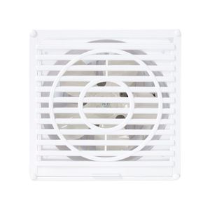 Exaustor Quadrado de Parede Teto Gerro Drywall Para Cozinhas e Salas Comerciais ITC Catarina com Grade Removível 250 Branco 220V
