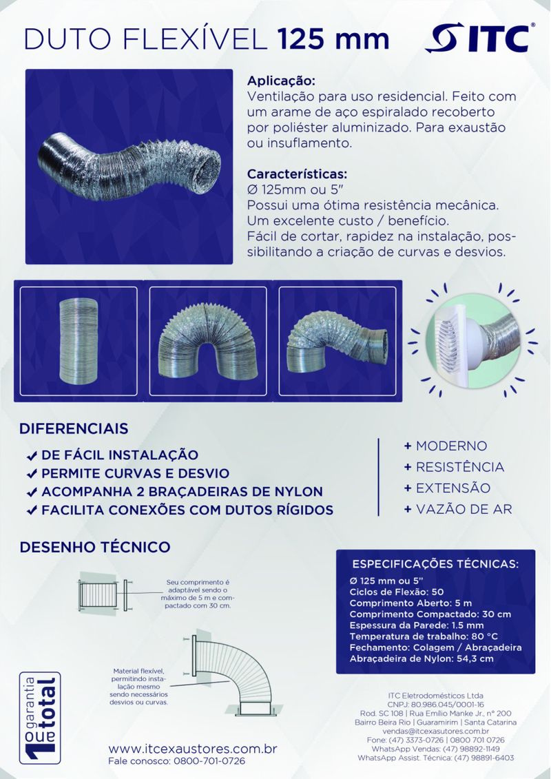 DUTO-FLEXIVEL-DE-ALUMINIO-BARRA-ITC-EXAUSTORES-125MMX5M
