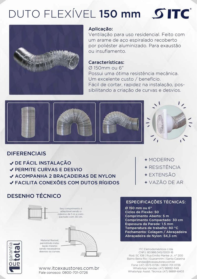 DUTO-FLEXIVEL-DE-ALUMINIO-BARRA-ITC-EXAUSTORES-150MMX5M