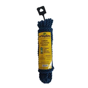 Corda Torcida PET Mono Arteplas Azul 10mm 10m