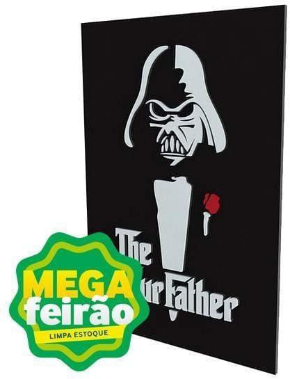 Quadro-Decorativo-Dmadero-Star-The-Your-Father-Wars-Darth-Vader-40x30cm