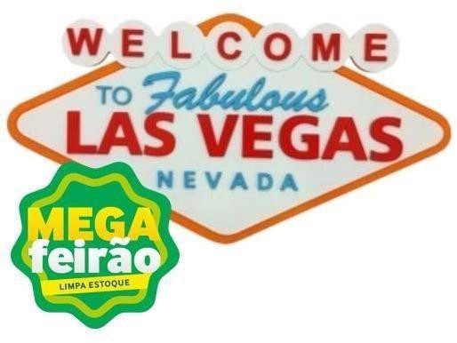 Quadro-Decorativo-Dmadero-Welcome-Las-Vegas-30x40cm