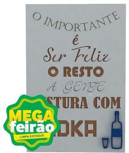 Quadro-Decorativo-Dmadero-Lajotinha-Vodka-30x20cm
