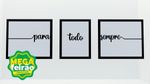 Quadro-Decorativo-Dmadero-Kit-3-Quadros-Para-Todo-Sempre-26x30x6cm