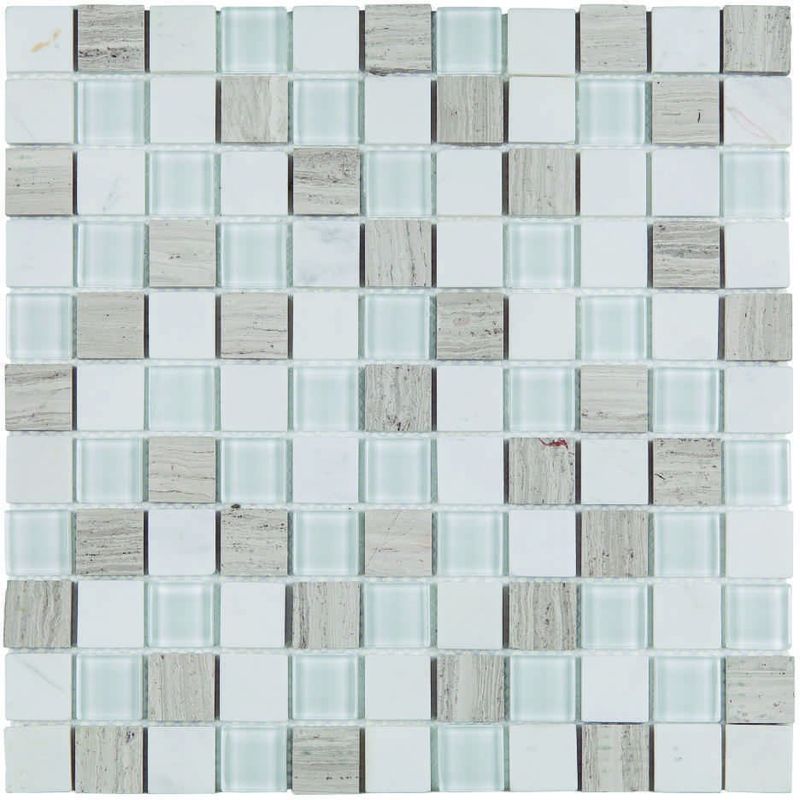 Pastilha-de-Vidro-e-Pedra-Glass-Mosaic-Matisse-Branco-29X29Cm