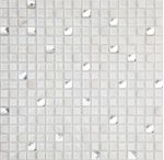 Pastilha-de-Vidro-e-Pedra-Glass-Mosaic-Glass-Stone-Branco-30X30Cm-6Mm