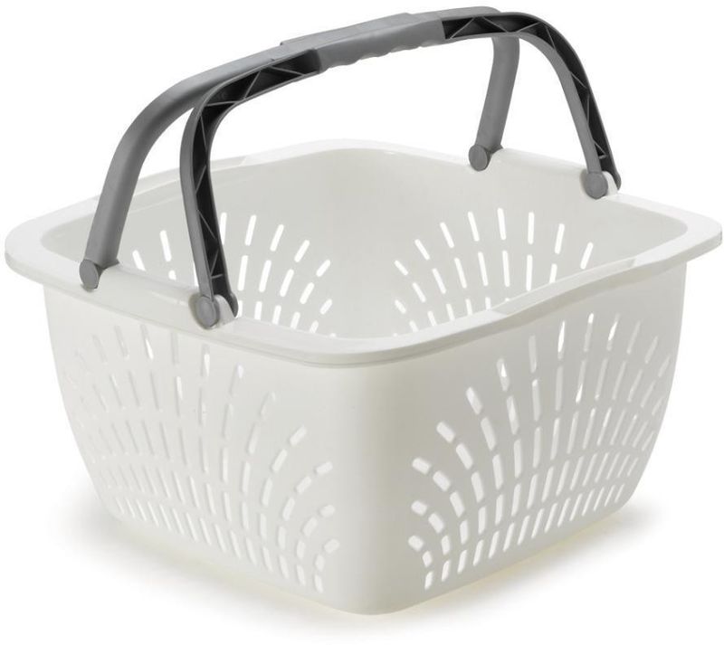 Cesto-Organizador-com-Alca-Dasplast-Branco