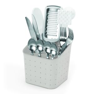 Porta Talheres Dasplast 6060 Com Divisórias Branco