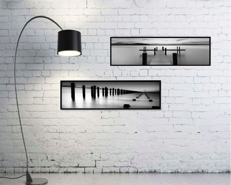 QUADRO-DECORATIVO-E2G-DESIGN-BARCELONA-PONTE-PB-30X90CM