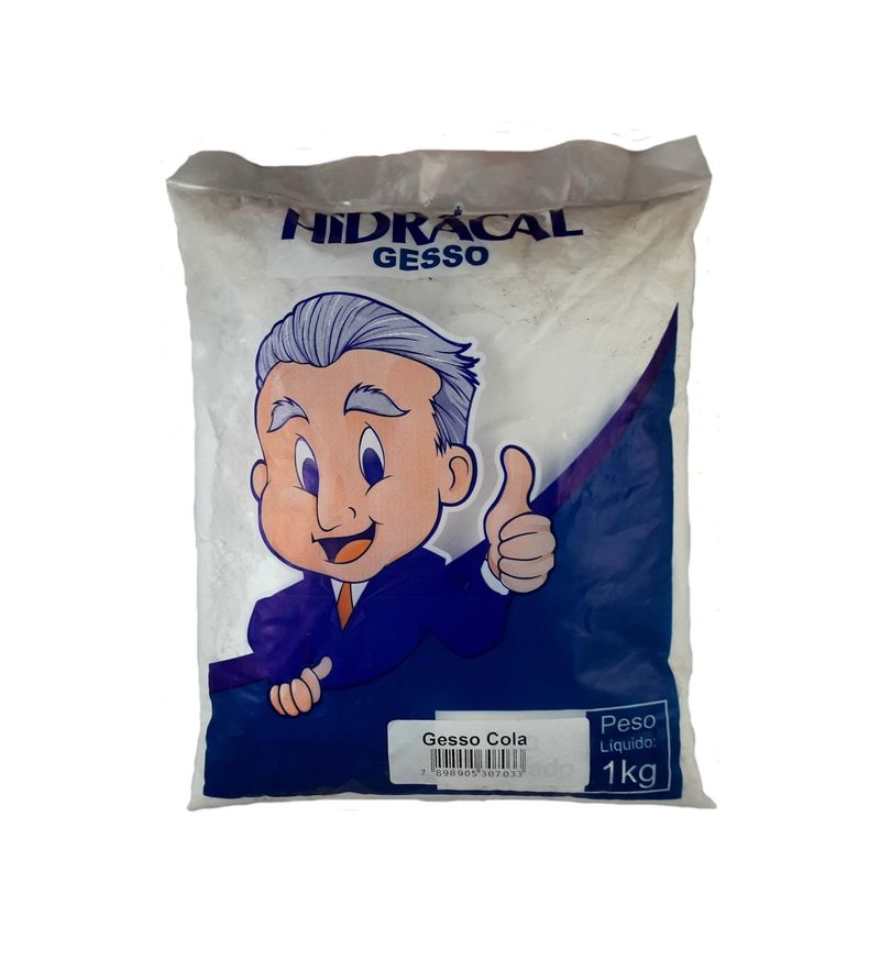 GESSO-COLA-HIDRACAL-1KG