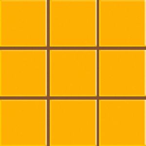 Revestimento Para Parede Interna e Externa Ceral 20x20cm Multiplus Amarelo Esmaltado Bold Classe A