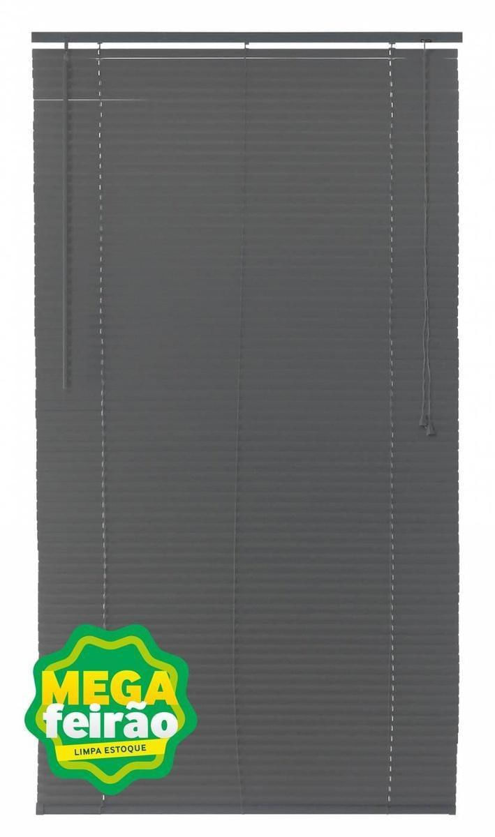 Persiana-Horizontal-de-PVC-Top-Flex-Cinza-25mm-120x160cm