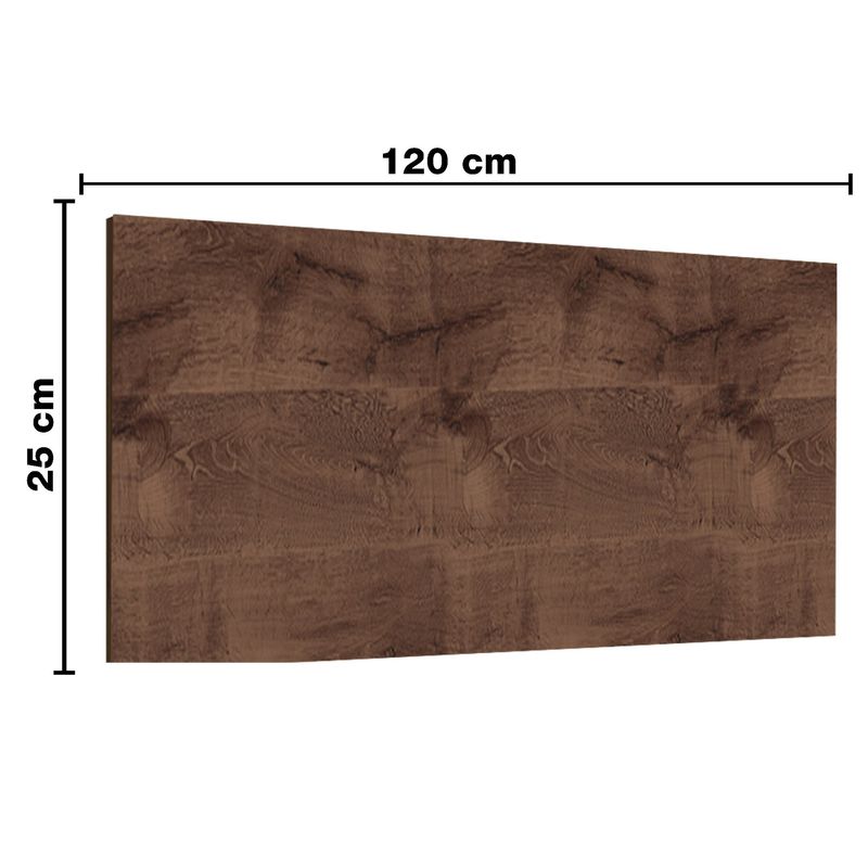 PRATELEIRA-DECORATIVA-MDP-STUDIO-120X25-BRASFORMA-PC120X25X15-UV-CHOCOLATE