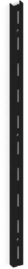 Trilho-Simples-Encaixe-Brasforma-TSB-2-0-Preto