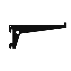 Suporte Para Trilho Simples Encaixe Brasforma STSB-30 Preto
