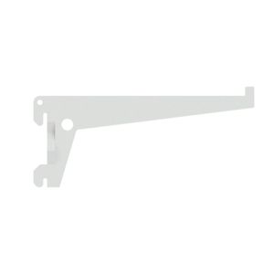 Suporte Para Trilho Simples Encaixe Brasforma STSB-20B Branco