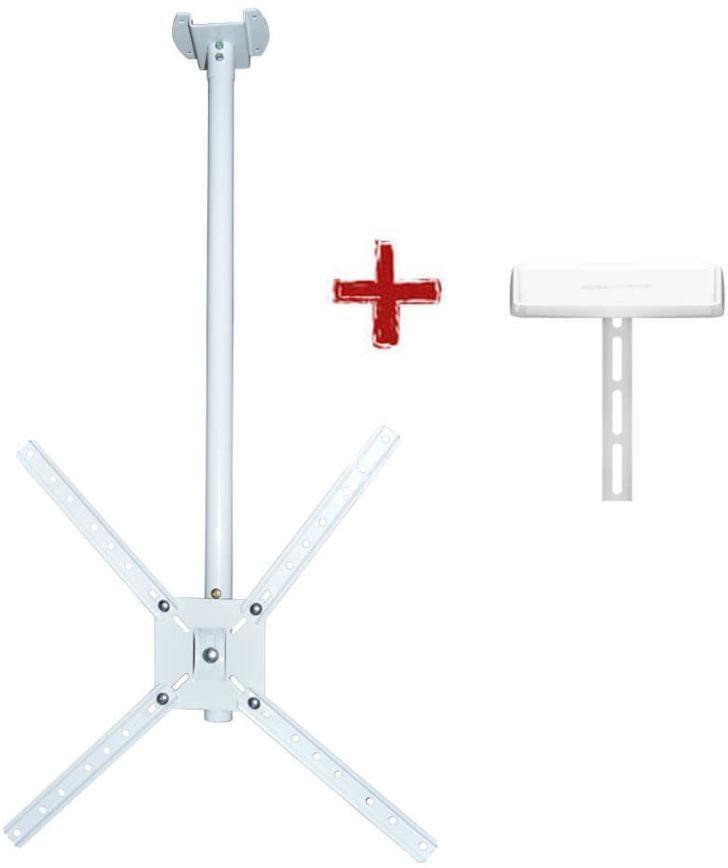 Suporte-de-Teto-Para-Smart-TV-de-10-a-55-Brasforma-SBRP150B-Branco