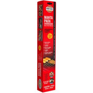 Manta Para Churrasco Grelhar Alimentos Interbrilho 33x40cm