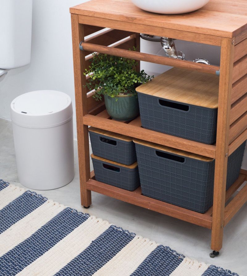 CAIXA-ORGANIZADORA-CINZA-COM-TAMPA-DE-BAMBU-OIKOS-4L