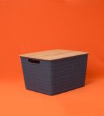 CAIXA-ORGANIZADORA-CINZA-COM-TAMPA-DE-BAMBU-OIKOS-18L
