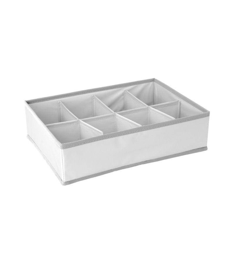 ORGANIZADOR-OIKOS-LAV01150CZC-8-NICHOS-DOBRAVEL-DE-PEVA-CINZA