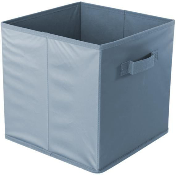 Organizador-Para-Armario-Multiuso-Oikos-Dobravel-de-Peva-Azul-Grande-e-Alto