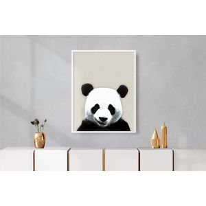 Quadro Decorativo Illuminato Panda Sorrindo