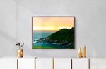 Quadro-Decorativo-Illuminato-Canvas-Praia-Florianopolis-Amanhecer