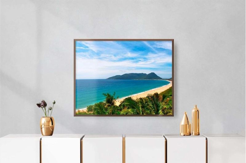 Quadro-Decorativo-Illuminato-Canvas-Praia-Florianopolis