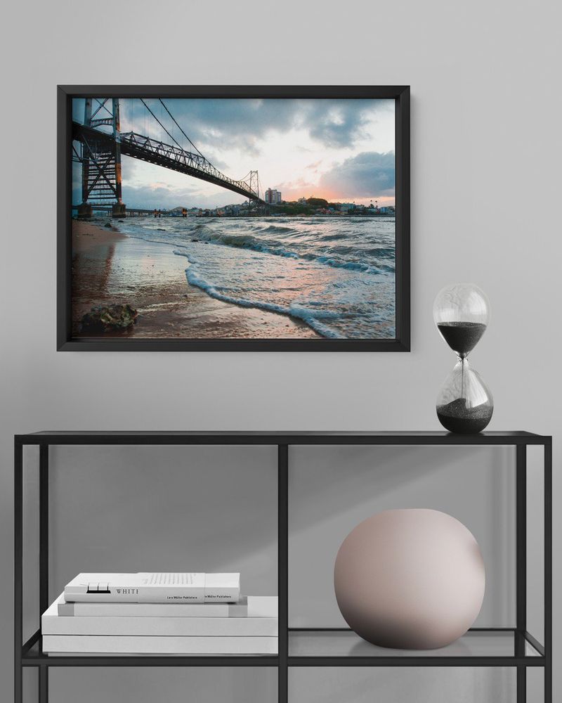 QUADRO-DECORATIVO-ILLUMINATO-PONTE-HERCILIO-LUZ