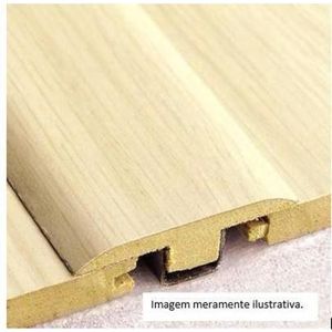 Perfil T Junta de Dilatação Para Piso Laminado Durafloor Lunar 210x4,5x1cm