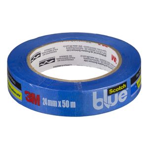 Fita Crepe Para Pintura Profissional Scotch Azul 3M 24mm 50m