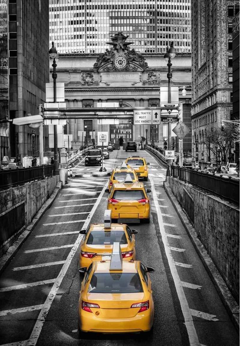 Quadro-Decorativo-Home-Center-New-York-Taxi-2-Goods-BR-40x60x4cm