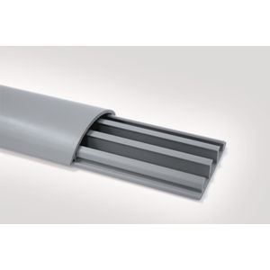 Canaleta Piso Hellermanntyton HP2A Helapiso com Adesivo Cinza 52x14