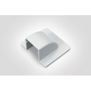 Entrada Para Ar Condicionado Hellermanntyton Helaclima Branco 60x50mm