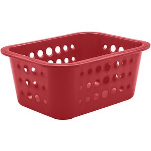 Cesto Organizador OU Tamanho P Vermelho 1,5L