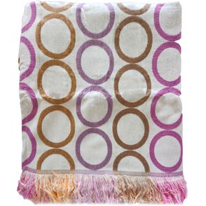Manta Para Sofá Design Lartex Ondas 140X140cm