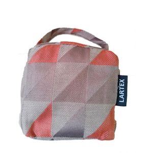 Peso de Porta Lartex Cubo Jacquard Laranja 1,5kg
