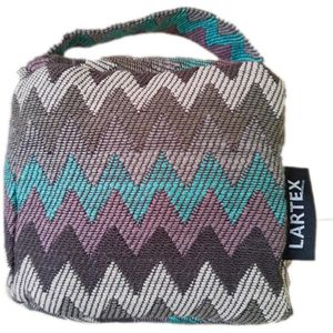 Peso de Porta Lartex Cubo Jacquard Verde 1,5kg