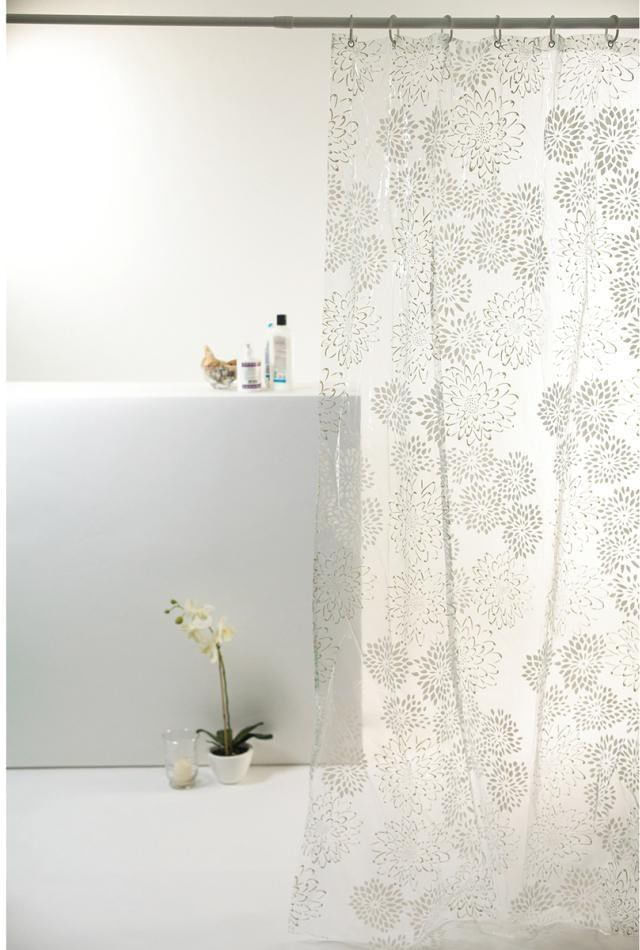 Cortina-Box-de-Banheiro-Uzoo-Pvc-Natural-Flor-Branca-198x180m
