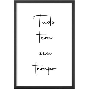 Quadro Decorativo Belchior Frase 6 22x32cm