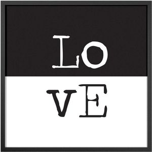 Quadro Decorativo Belchior Frase 3 30x30cm